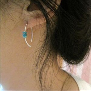 Boho hoop earrings N307